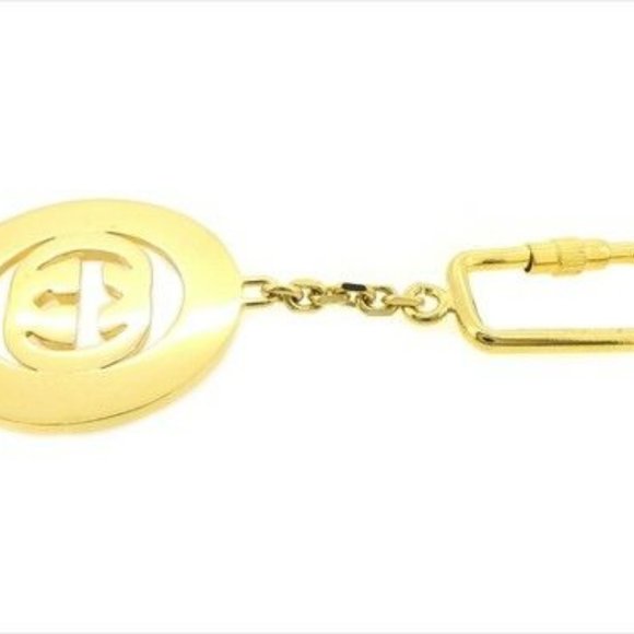 Gucci key ring Key holder Interlocking Gold Woman unisex Authentic Used - Picture 5 of 7